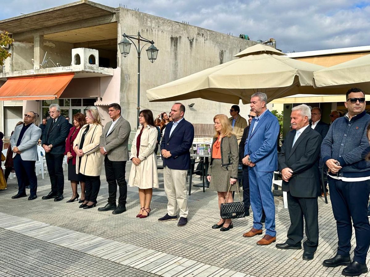 Ο Λάκης Βασιλειάδης στις Εκδηλώσεις Μνήμης