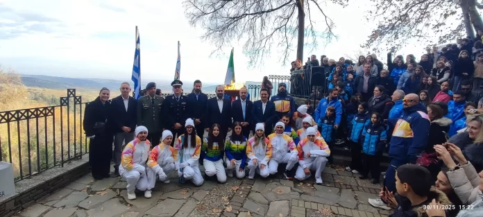 ΑΦΙΞΗ ΟΛΥΜΠΙΑΚΗΣ ΦΛΟΓΑΣ