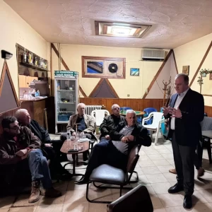 Συναντήσεις Διονύση Σταμενίτη με παραγωγούς σε Έδεσσα και Αλμωπία