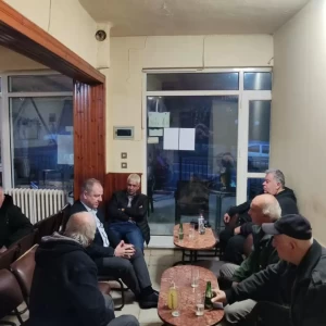 Συναντήσεις Διονύση Σταμενίτη με παραγωγούς σε Έδεσσα και Αλμωπία