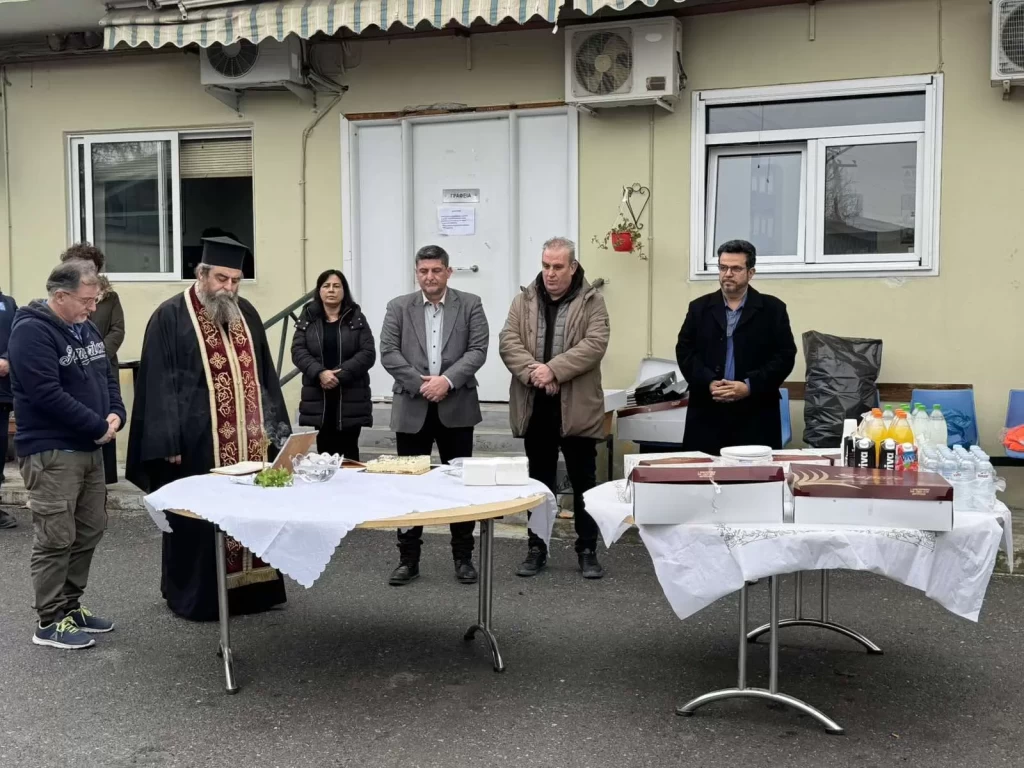 Κοπή πίτας στην Αντιδημαρχία Καθαριότητας