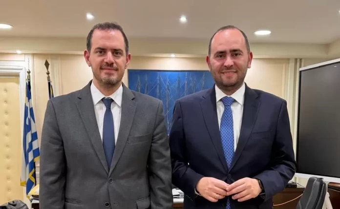 Συνάντηση Λάκη Βασιλειάδη με τον Υφυπουργό Εθνικής Οικονομίας