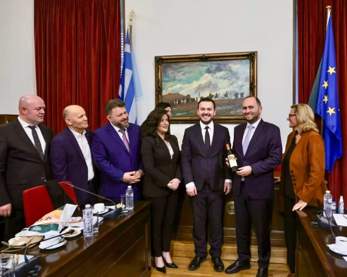 Συνάντηση Λάκη Βασιλειάδη ως Αντιπροέδρου της Επιτροπής Παραγωγής & Εμπορίου της Βουλής