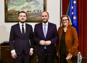 Συνάντηση Λάκη Βασιλειάδη ως Αντιπροέδρου της Επιτροπής Παραγωγής & Εμπορίου της Βουλής