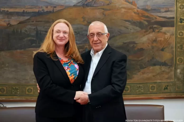 Συνάντηση του Προέδρου της Βουλής των Ελλήνων