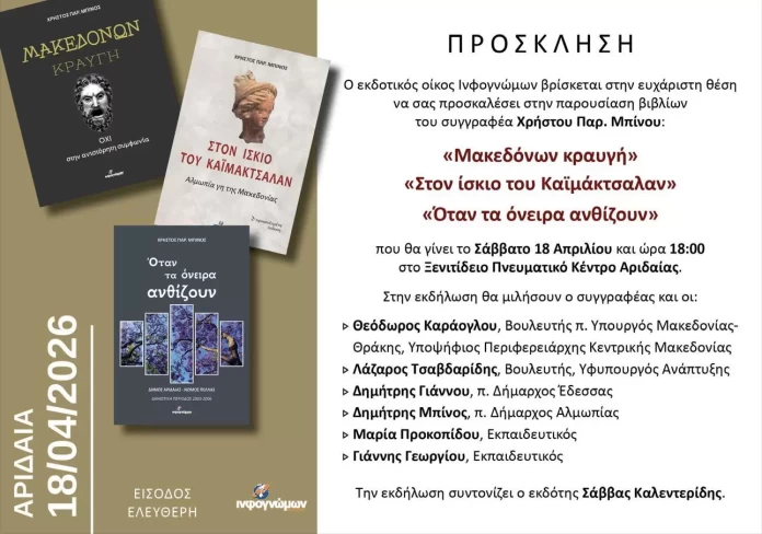 Χρήστος Μπίνος: Καταθέτοντας την Αλήθεια του
