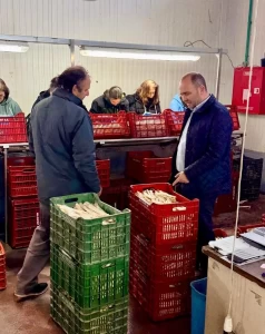 Επίσκεψη Λάκη Βασιλειάδη σε αγροτικούς συνεταιρισμούς και ομάδες παραγωγών της Αλμωπίας για το σπαράγγι (7)