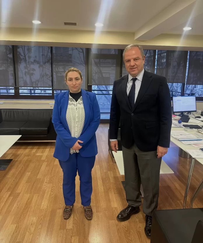 Συνάντηση Διονύση Σταμενίτη με τη Γενική Γραμματέα Δημόσιας Περιουσίας