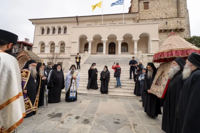 Ο ΘΕΟΦ. ΕΠΙΣΚΟΠΟΣ ΑΛΜΩΠΙΑΣ ΣΤΗΝ ΠΑΝΗΓΥΡΗ ΤΗΣ «ΦΟΒΕΡΑΣ ΠΡΟΣΤΑΣΙΑΣ»