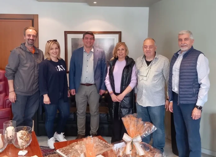 Επίσκεψη του νέου Δ.Σ. του Συλλόγου Στραντζαλιωτών