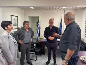 Επίσκεψη Διονύση Σταμενίτη στα Νοσοκομεία