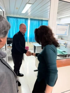 Επίσκεψη Διονύση Σταμενίτη στα Νοσοκομεία